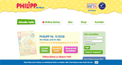 Desktop Screenshot of philipp-die-maus.de